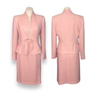 Liz Claiborne Baby Pink Skirt Suit